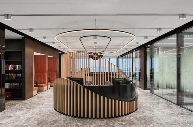 辦公樓前廳這樣設(shè)計(jì)，夠時(shí)尚！