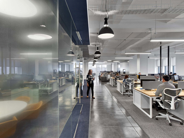 1400平媒體公司辦公室裝修設(shè)計案例欣賞