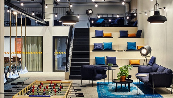 能讓員工不賴床的辦公室長(zhǎng)這樣 還是你們大愛的北歐風(fēng)