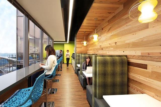 別小看回收木板條！美國VMware公司用它創(chuàng)造了獨特的木質(zhì)辦公空間