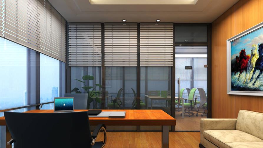 主管辦公室要如何裝修設計？歐式辦公室背景墻使用什么顏