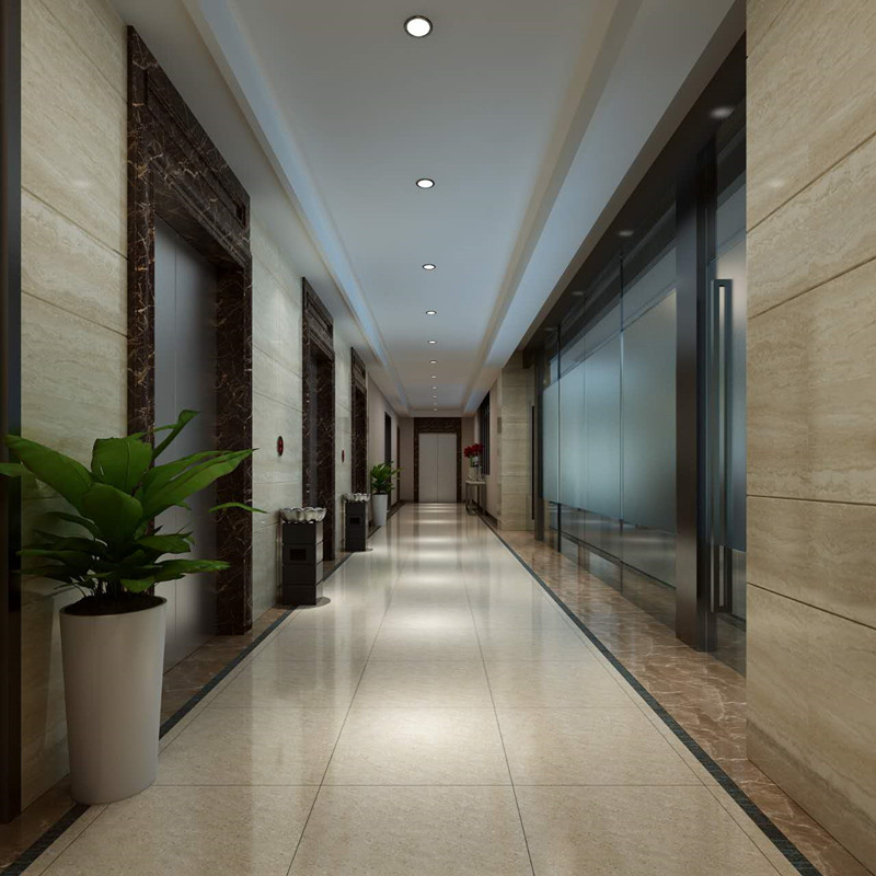 辦公室5米多墻搭配哪種玻璃門裝飾好看？