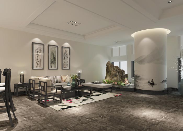 中式風(fēng)格辦公室裝修，展現(xiàn)獨(dú)特的東方美感