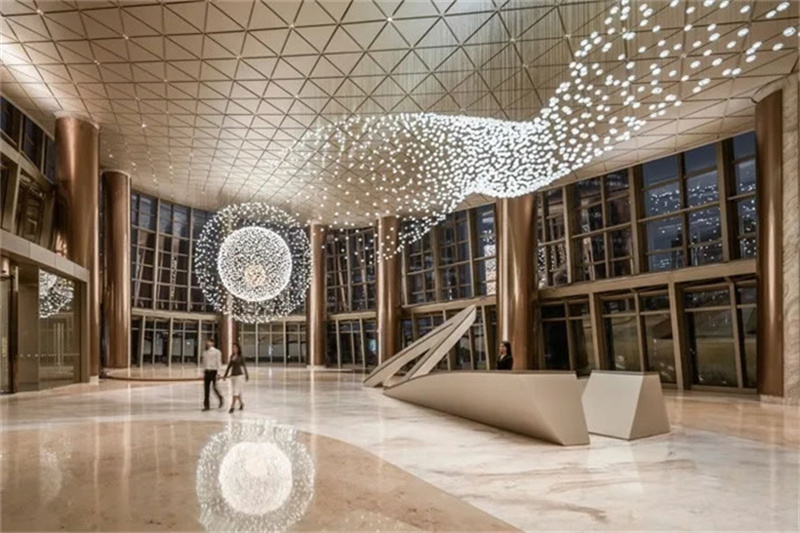 寫字樓大廳該如何裝修設計？ 寫字樓大廳效果圖