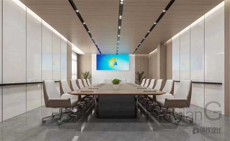 新中式辦公室墻板裝修設(shè)計(jì)：融合傳統(tǒng)與現(xiàn)代的完美選擇